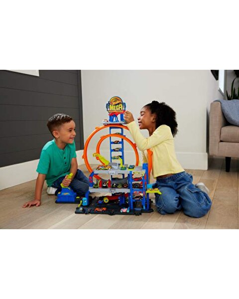 Hot Wheels City Mega Loop Garaj JBM74