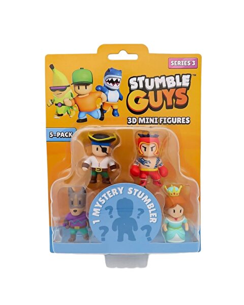 Stumble Guys 5'li Mini Figür Seti 5 S3 40025