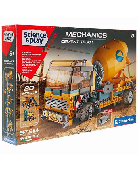 Clementoni Bilim ve Oyun: Mechanics İnşaat Kamyonu