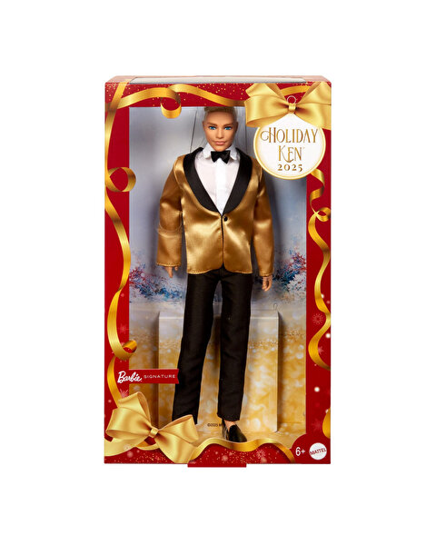 Barbie Ken 2025 Mutlu Yıllar Bebeği JGK55