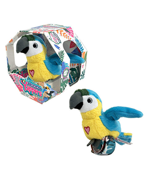 Happy Yappers Slap Bant Konuşan ve Taklit Eden Mavi Papağan