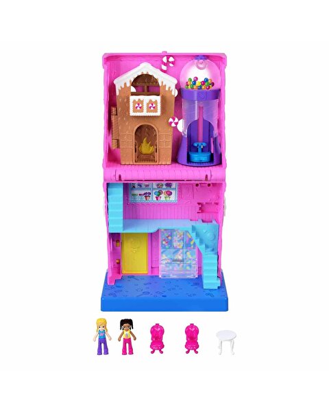 Polly Pocket Pollyville Şeker Dükkanı Oyun Seti HNB03