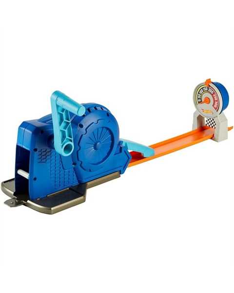 Hot Wheels Track Builder Fırlatıcılı Yarış Seti FLL02
