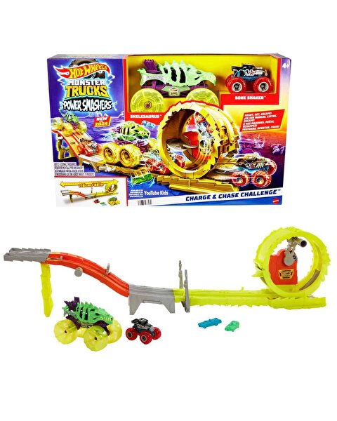 Hot Wheels Monster Trucks Power Smashers Oyun Seti HXT05