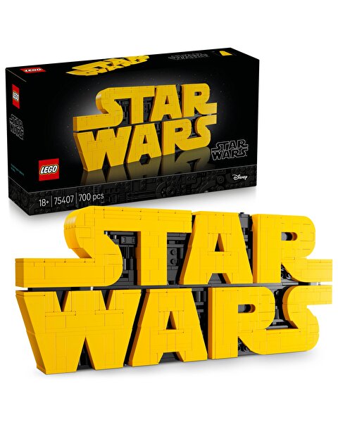 LEGO Parçalarla Yapılan Star Wars™ Logosu 75407