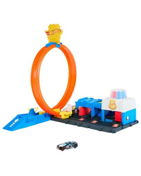 Hot Wheels Polis İstasyonu Oyun Seti JBM71