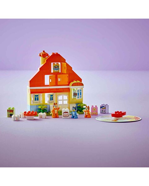 LEGO Duplo Bluey: Bluey Ailesinin Evi ve Hafıza Oyunu 10459