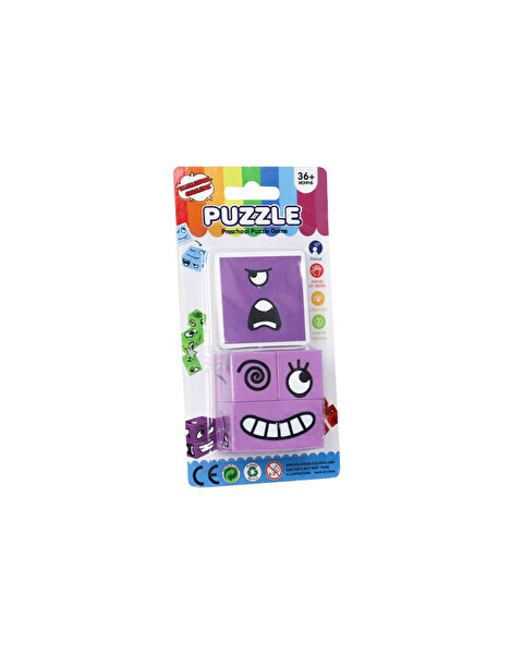 Rubik Emoji Puzzle Mor