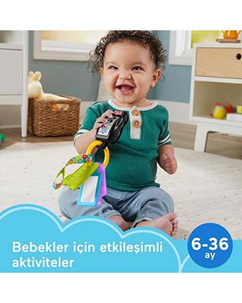 Fisher Price Sesli Eğlen ve Öğren Eğlenceli Aktivite Anahtarı HWY40
