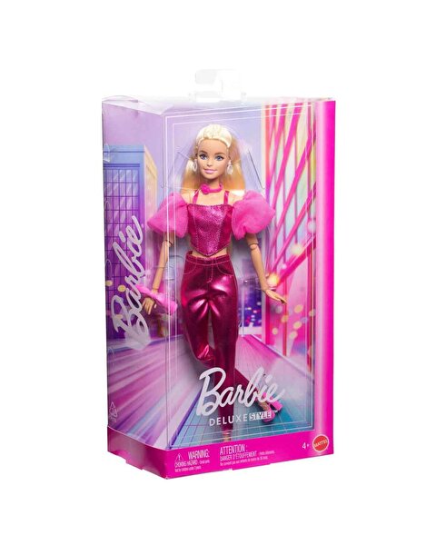 Barbie Deluxe Style Stil İkonu Bebek Pembe Korseli JFP40