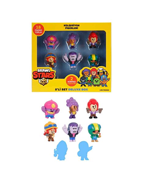 Brawl Stars Delüks 8'li Figür Seti Set 1