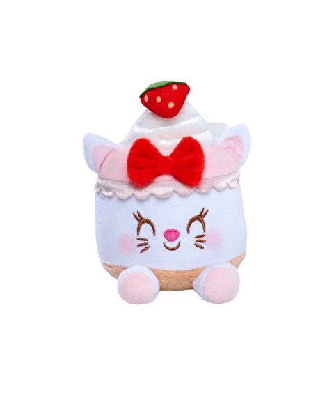 Disney Munchlings Peluş 10 Cm Strawberry Cheesecake Marie