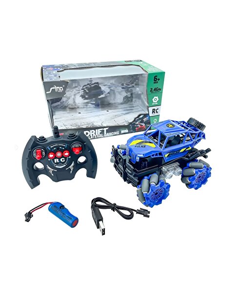 Uzaktan Kumandalı 1:36 Drift Araba Mavi