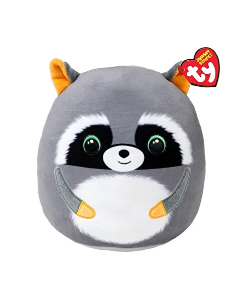 TY Squishy Beanies Gri Rakun Sneaky 25 Cm
