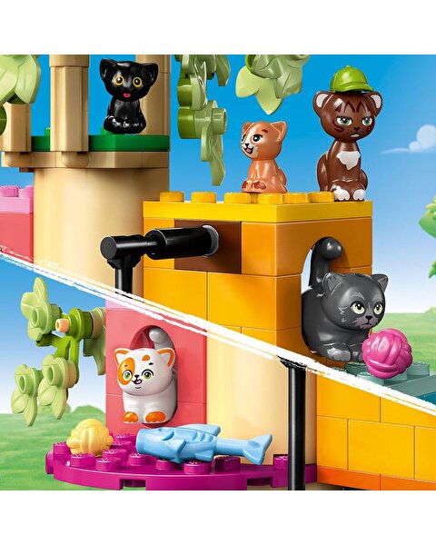 LEGO Friends Kedi Doğum Günü Partisi ve Ağaç Ev 42666