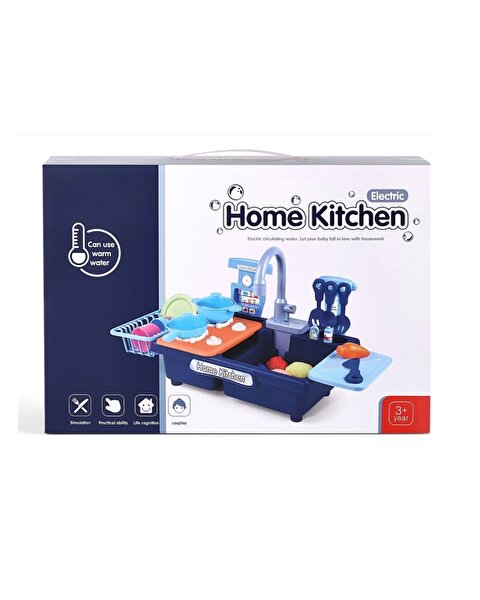 Pilli Mutfak Takımı Mavi