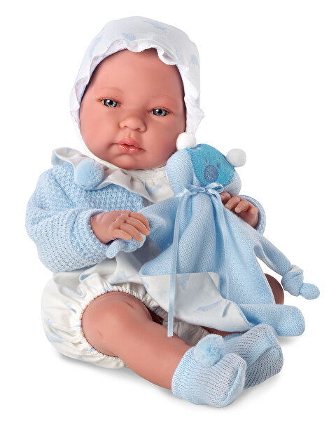 Llorens Nico Vestido Azul 38 Cm