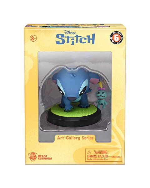 Disney Stitch Art Gallery Serisi Tekli Figür Paketi Stitch Gleaning the Scrump