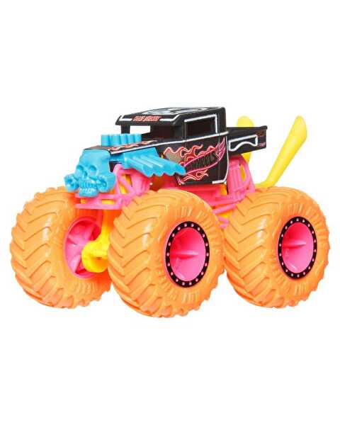 Hot Wheels Monster Trucks Neon Smashers Araç Serisi Bone Shaker JMV61