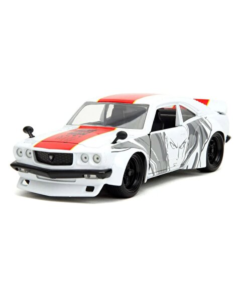 Jada One Punch Man 1:24 Die Cast 1974 Mazda RX-3 ve Saitama Figürü