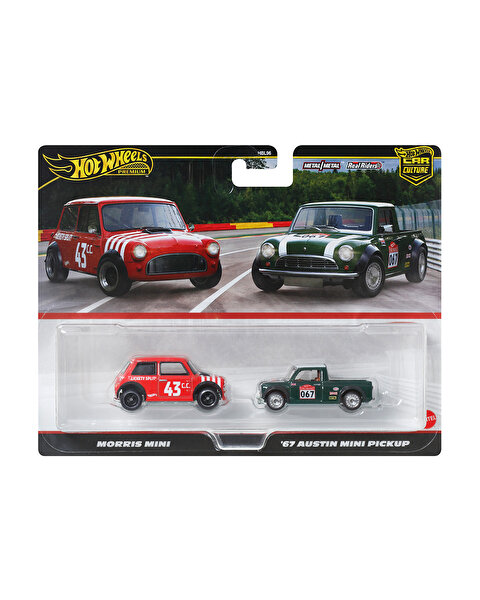 Hot Wheels 2'li̇ Premi̇um Araba Seti̇ Morris Mini & 67 Austin Mini Pickup JBK97
