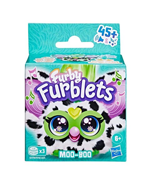 Furby Furblet İnteraktif Peluş Moo-Boo Cow G1779