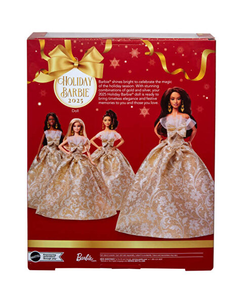 Barbie 2025 Mutlu Yıllar Bebeği Latin JBH97