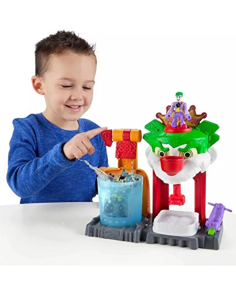Imaginext DC Super Friends Renk Değiştiren Joker Eğlence Evi Oyun Seti HMX55