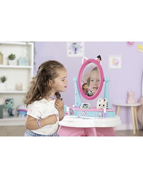 Gabby Dollhouse 2'si 1 Arada Ayarlanabilir Ayna Seti