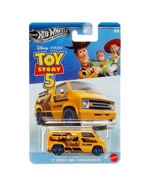 Hot Wheels Film Arabaları Özel Seri Custom Personnalise 77 Dodge Van/ Fourgonne JKX34