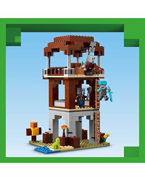 LEGO Minecraft Yağmacı Karakolu ve Çapulcu 21278