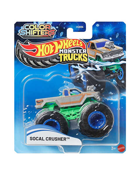 Hot Wheels Monster Trucks Renk Değiştiren Araçlar Socal Crusher JHY96