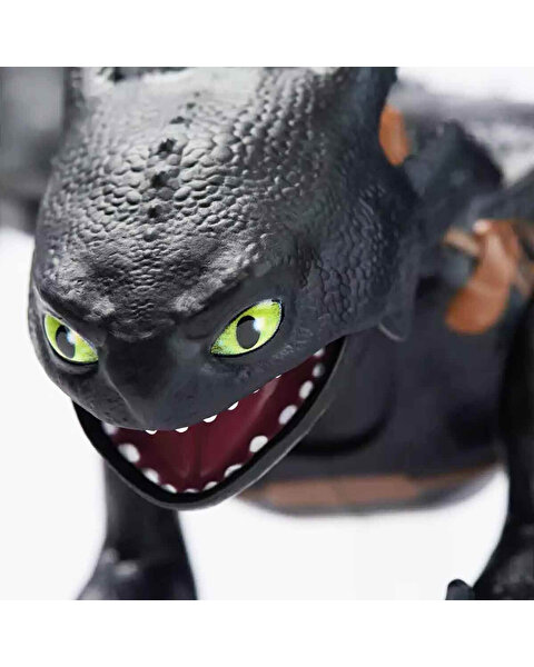 Ejderhanı Nasıl Eğitirsin Sesli ve Işıklı Ultimate Plazma Patlaması Dişsiz Aksiyon Figürü 38 Cm