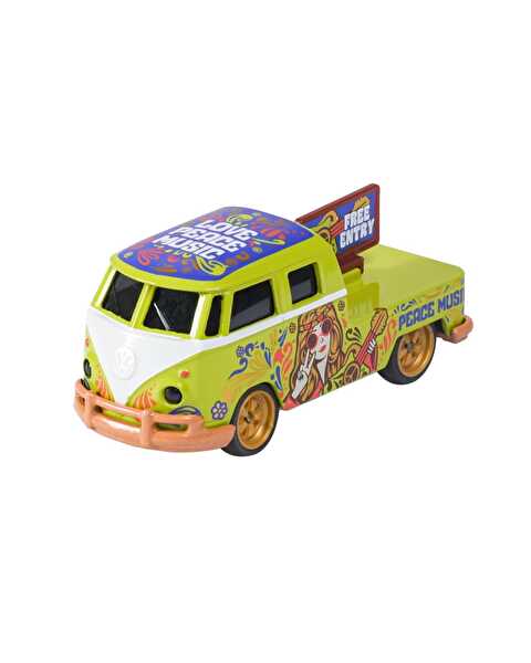 Majorette Volkswagen Deluxe Araba 1:64 Volkswagen T1 Yeşil