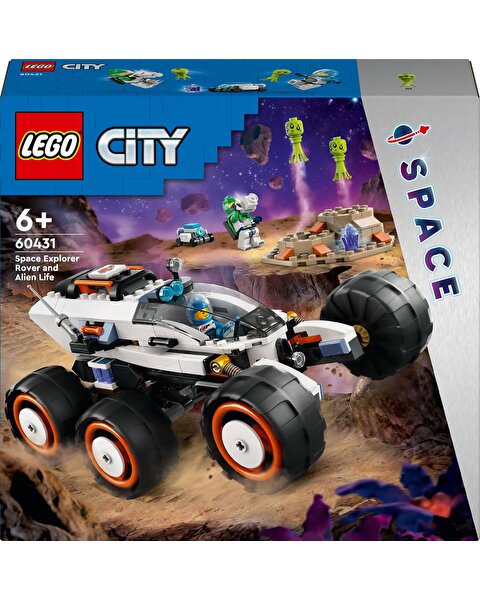 LEGO City Uzay Keşif Robotu ve Uzaylı Canlı 60431