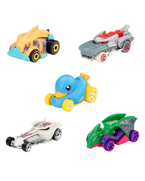 Hot Wheels Beşli Araba Seti Street Beasts JBJ90