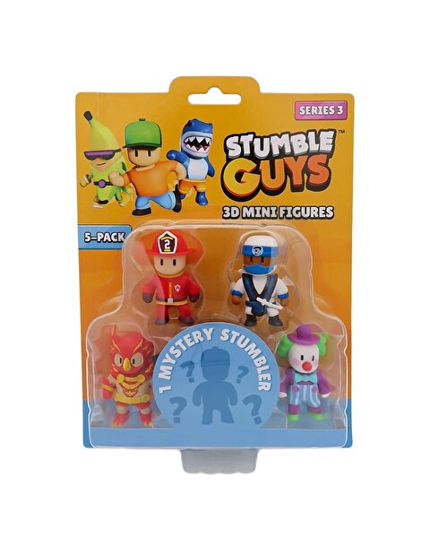 Stumble Guys 5'li Mini Figür Seti 4 S3 40025