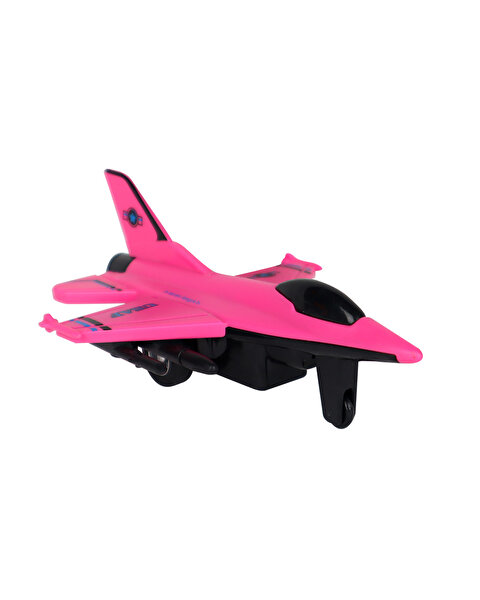 Çek Bırak Savaş Uçakları Pembe 12 Cm