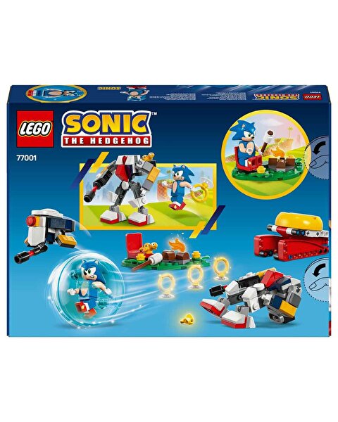 LEGO Sonic the Hedgehog Sonic’in Kamp Ateşi Çarpışması 77001
