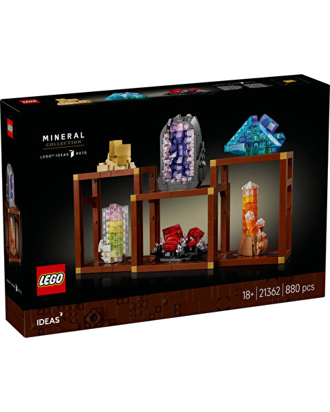 LEGO Ideas Mineral Koleksiyonu 21362