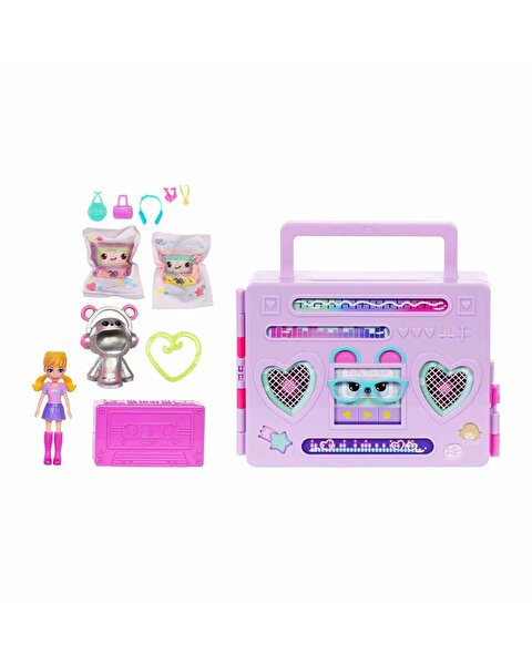 Polly Pocket Disko Dansı Eğlenceli Kıyafetler Oyun Seti HRD65