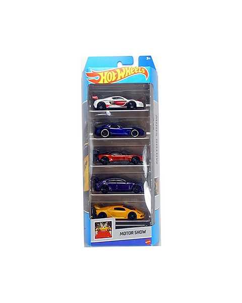 Hot Wheels 5'li Araba Seti Motor Show HFV80