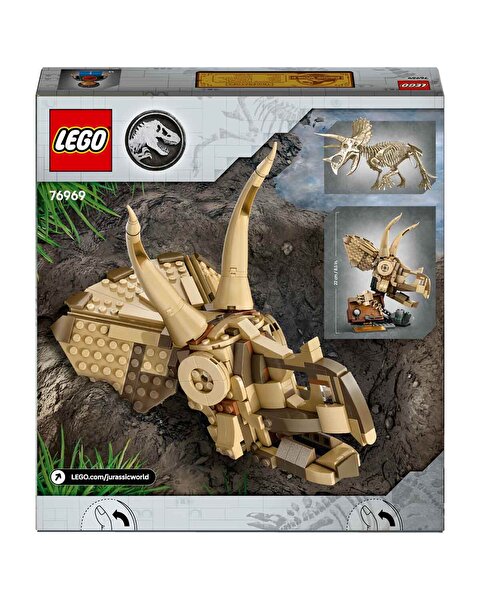 LEGO Jurassic World Dinozor Fosilleri: Triceratops Kafatası 76969