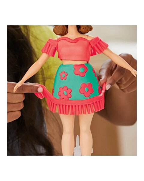 Play Doh Barbie Çiçekli ve Püsküllü Seti G1360