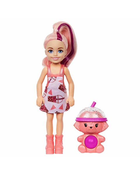 Barbie Chelsea POP Reveal Boba Çayı Serisi HRK63