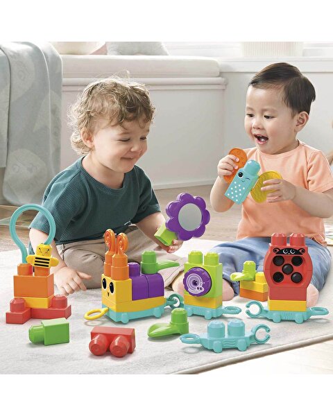 Mega Bloks Hareketli Duyusal Gelişim Tırtılı HKN44