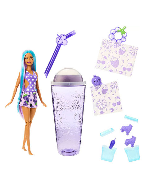 Barbie Pop Reveal Meyve Serisi Grape Fizz HNW44