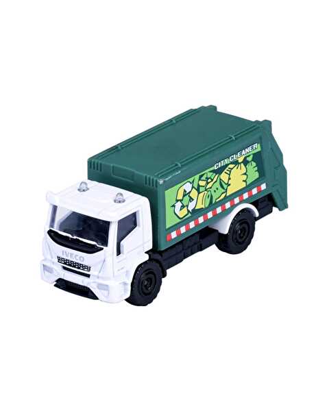 Majorette Ride Now Serisi Arabaları Iveco Eurocargo Cleaner