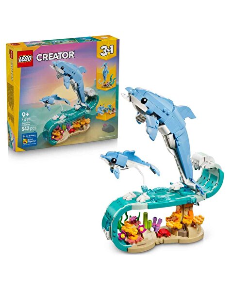 LEGO Creator Deniz Hayvanları: Güzel Yunuslar 31385