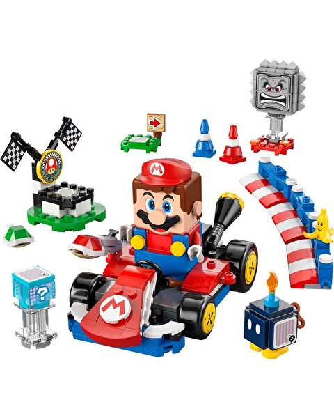 LEGO Super Mario Mario Kart – İnteraktif LEGO Mario ve Standard Kart 72043